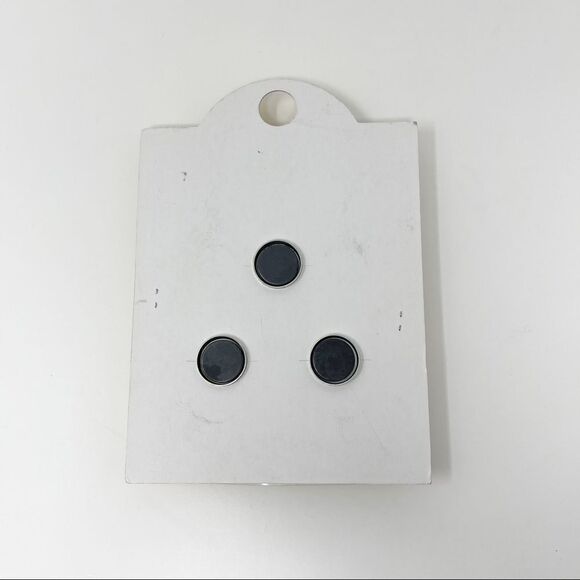 Vintage Ceramic Circular Magnets Asian Landscape Architecture - Picture 6 of 6